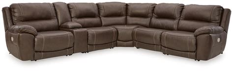 Dunleith 6 Piece Power Reclining Sectional U71604S2 By Signature Design