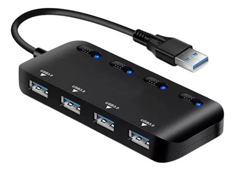 Usb 3 0 Hub Alimentado 4 Portas Usb Hub Divisor Hub Hub Usb Frete grátis