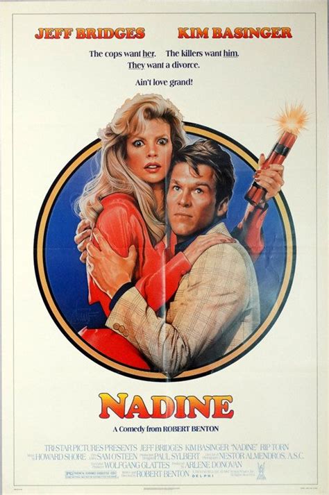 NADINE Original 1987 US 27x41 Theater Movie Poster Drew Struzan Art