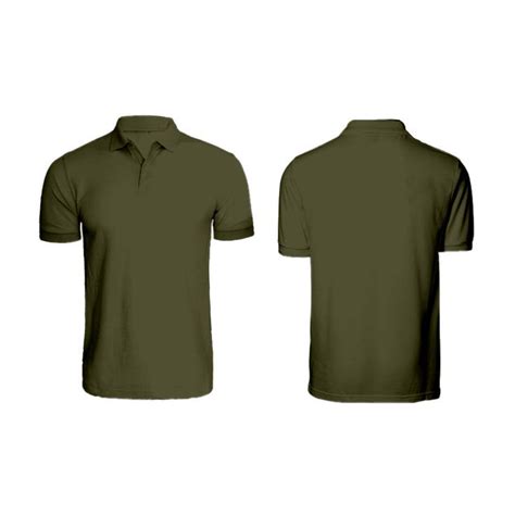 Polo Hijau Army Kaos Polo Desain Kaos Oblong Kaos