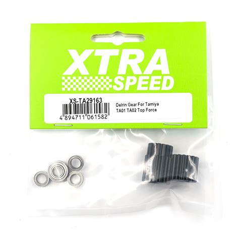 Xtra Speed Delrin Gearbox Gear Tamiya TA01 TA02 Top Force XS TA29163