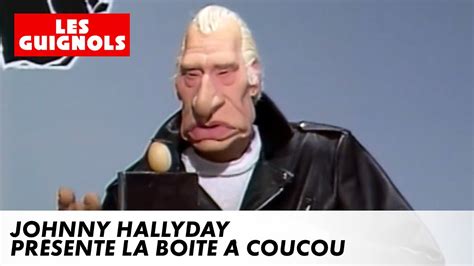 Johnny Hallyday présente la boîte à coucou Les Guignols CANAL