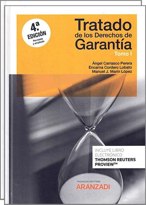 Libro Tratado de los derechos de garantía 9788413915203 Carrasco