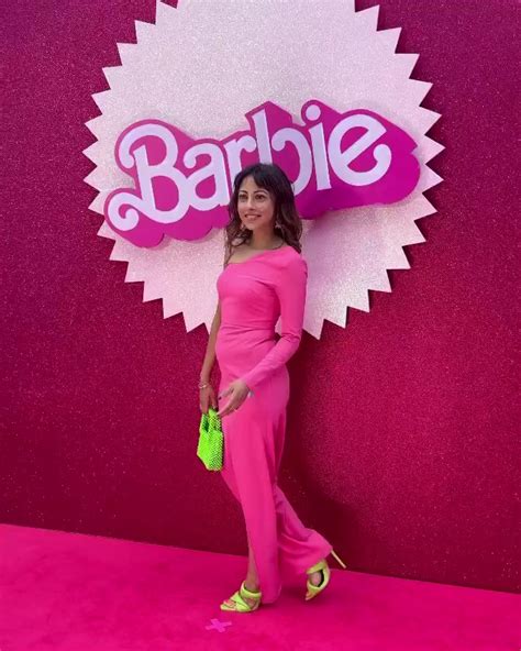 Ainy Jaffri Enjoys Glamorous Barbie Premiere In London