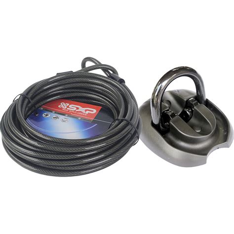 Sxp Drive Over Lug And 10m Security Cable Pack At Mxstore