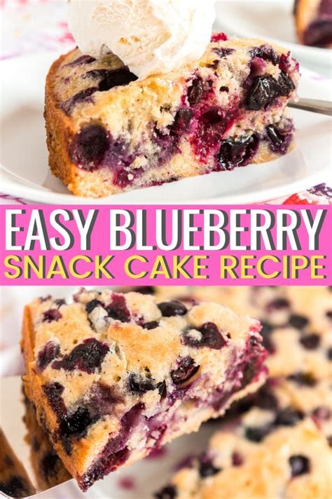 Blueberry Cake Blueberry Recipes Blueberry Cake Sweet Recipes Desserts