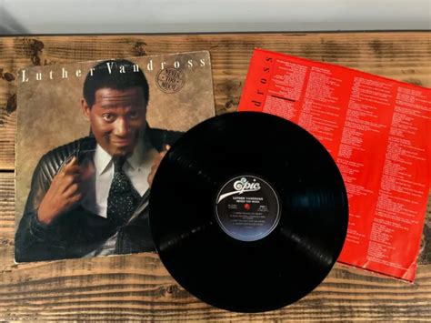 VINTAGE 1981 LUTHER Vandross Never Too Much LP Vinyl Record Epic E