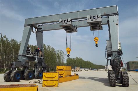 Double Girder Rtg Gantry Crane Suppliers And Manufacturers China