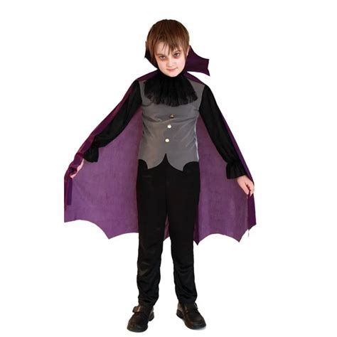 Nouveau garçon Vampire cape Cosplay enfants Halloween Dracula Costume