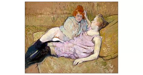 The Sofa Henri De Toulouse Lautrec Plakat Galeria Plakatu