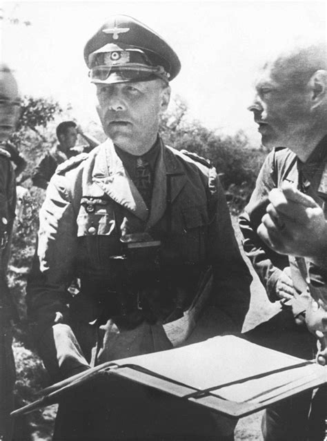 Asisbiz German Cmd GenLt Erwin Rommel Deutsches Afrika Korps DAK meeting suboardinates North ...