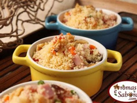 Salada De Couscous Marroquino Presunto E Etc Receita Petitchef