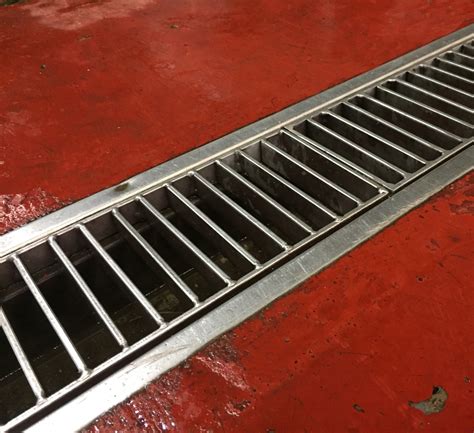 Industrial Factory Ladder Grating Drain Gratings Kent Stainless