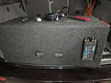 Subwoofer Install In 2012 Audi Q5 Car Stereo Forum