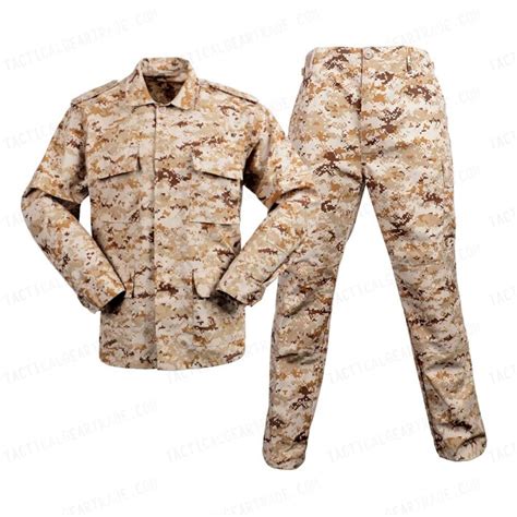 US ARMY Digital Desert Camo BDU Uniform Shirt Pants For 28 34