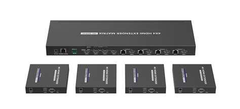 Lenkeng 4 In 4 Out Hdmi Extender Kit Matrix Switch