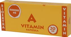 Vitamin A Bioextra Ne L Gy Kapszula X Adatlap Pirulapatika