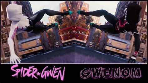 Marvel S Spider Man Pc Mod Spider Gwen Gwenom Transition Intro