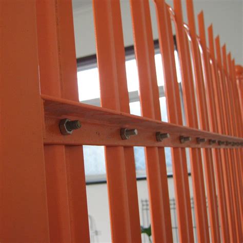 China Palisade Fencing Panels Green Coating Palisade Fence Panel