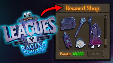 Osrs Leagues V Rewards Revealed Estimated Point Breakdown Youtube