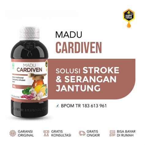 Jual Madu Cardiven Obat Jantung Gr Mfj Shopee Indonesia