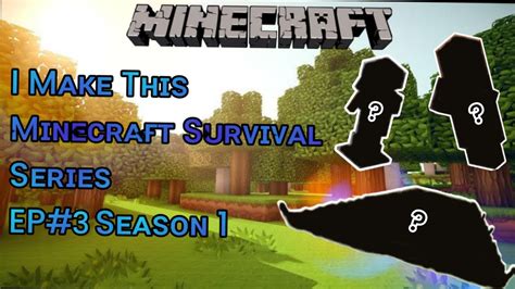 I Make Diamond Armour In Minecraft Survival World Ep3 Season 1 YouTube