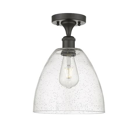 Innovations Ballston Dome 9 Semi Flush LED ORB Seed 516 1C OB GBD