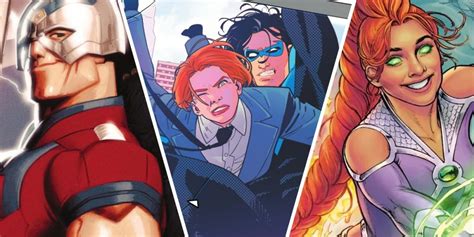 Nightwing Starfire Peacemaker Los Mejores Números Individuales De Dc