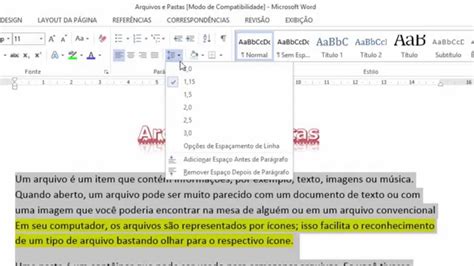 Word 2013 FormataÇÃo De Texto Prof MÁrcio Ricelli Youtube