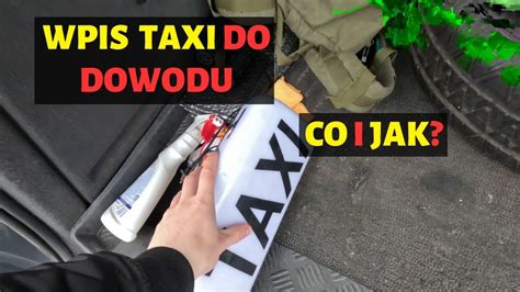 Jak Przerobi Swoje Auto Na Taxi Co Musisz Mie W Samochodzie Do