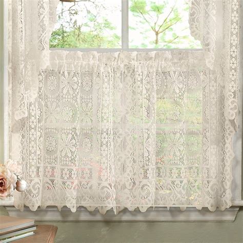 The Best Luxurious Old World Style Lace Window Curtain Panels