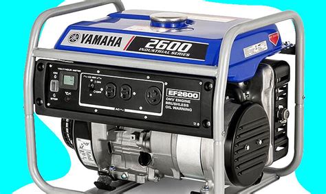 The Impressive Yamaha Ef2600 Portable Generator Review