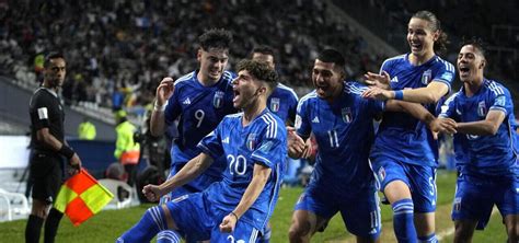 Diretta Uruguay Italia U20 Risultato Finale 1 0 Decide Luciano