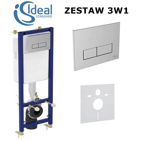 IDEAL STANDARD ZESTAW STELAŻ PODTYNKOWY WC SLIM 11689082641