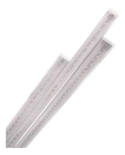 Regleta Tubo Led 120cm Con Base Integrada Blanca 18w MercadoLibre