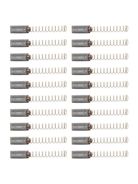 Excellent Pairs Carbon Brush For Motor Of Triac S Pid Hot Air Welding Walmart
