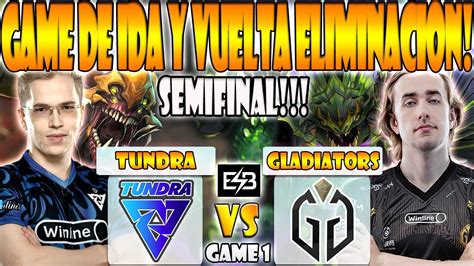 Gladiators Vs Tundra Bo Game Semifinal Topson Pure Ramzes Vs Ccnc