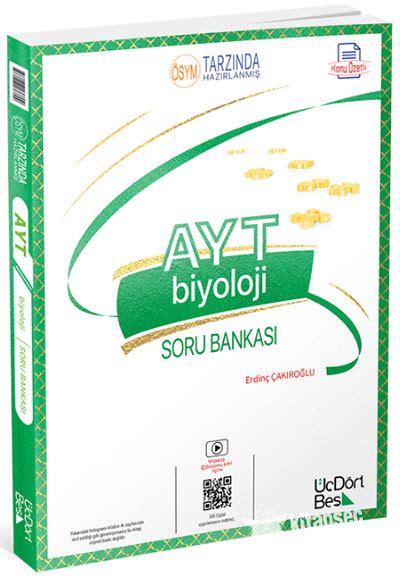 Ayt Biyoloji Konu Zetli Soru Bankas D Rt Be Yay Nlar