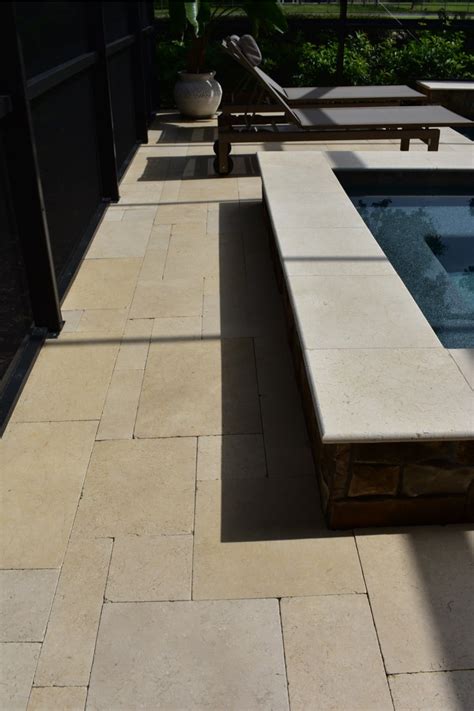 Amazing Limestone Galala Tumbled Paver