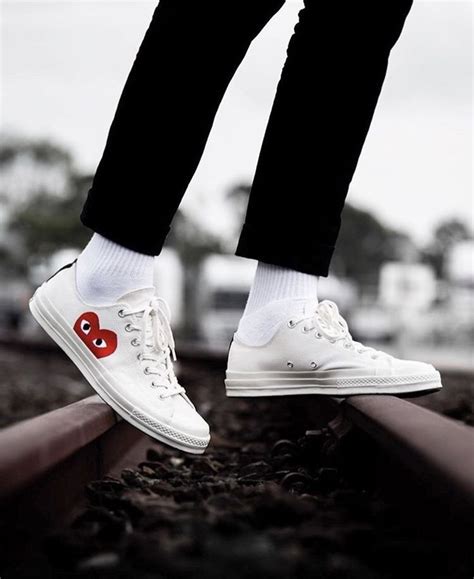 Converse Cdg Outfit Men Cdg Converse Low Outfits With Converse Kicks