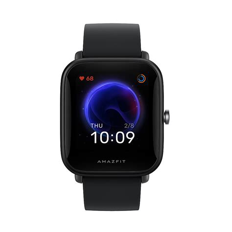 Best Buy Amazfit Bip U Pro Smartwatch Polycarbonate Mm Black W Ov N