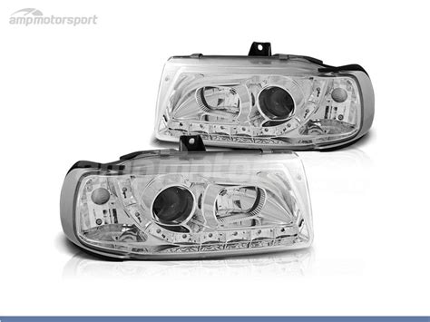 Faros Para Seat Ibiza Y Cordoba K Luz Diurna Led