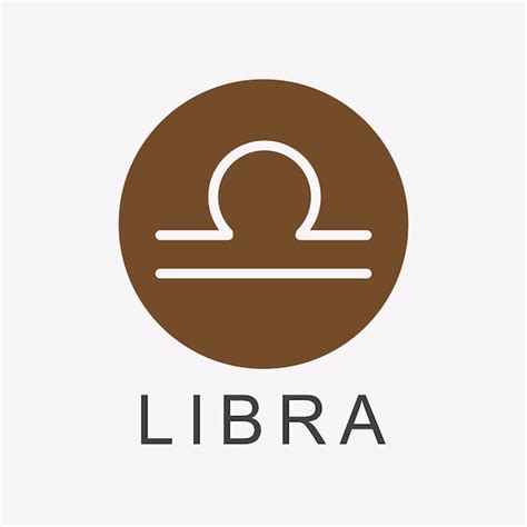 Premium Vector Libra Zodiac Sign Astrological Sign Symbols Minimalist