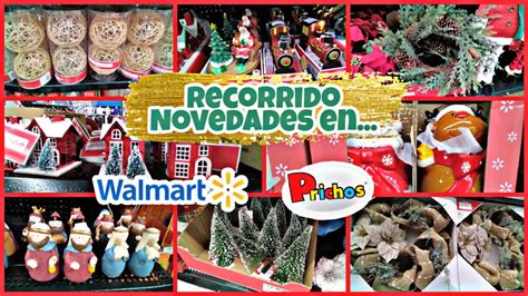 Recorrido en Walmart y Prichos Más Novedades Navideñas y Cosas Super