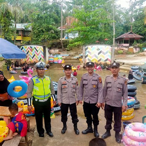 Ops Ketupat LK23 Liburan Idul Fitri Polres Rohul Gelar PAM Pengelola