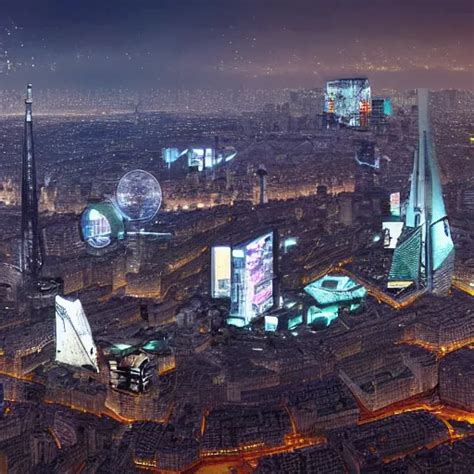 KREA Paris Futur Asian District Cyberpunk City