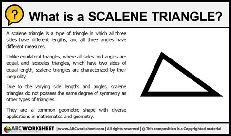 What is a Scalene Triangle?