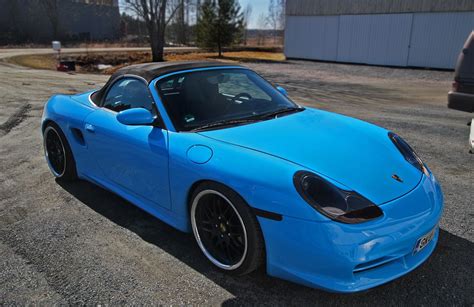 Riviera Blue Porsche Boxster 986