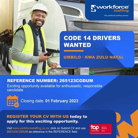 CODE 14 DRIVERS NEEDED MULALORAKH CAREERS