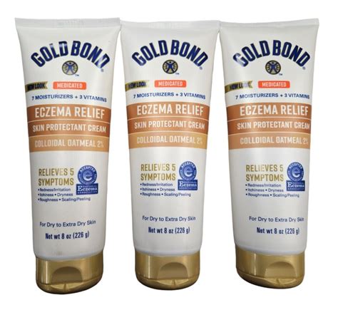 Gold Bond Ultimate Eczema Relief Cream 8 Oz 3 Pack New Look Ebay